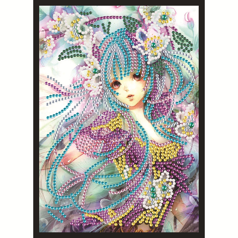 Transfronterizos nuevos dibujos de diamantes DIY hechos a mano unicornio dibujo de diamantes cuaderno dibujo de diamantes llenos de pintura de diamantes