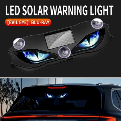 Solar-Powered Car Devil's Eye LED Other lights - led-devils-eye-blue-light-one-pack