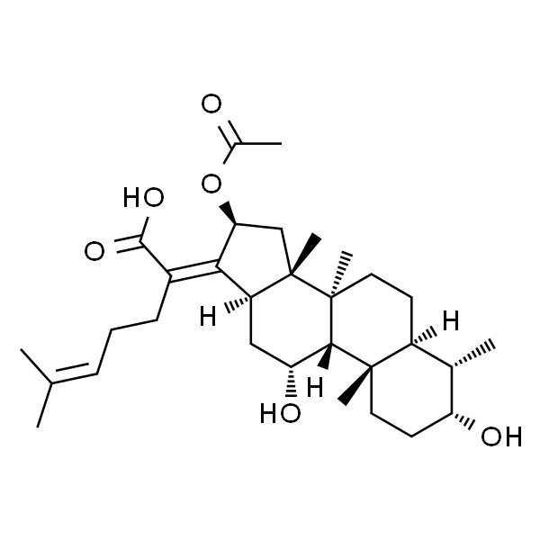 F8450 夫西地酸 Fusidic acid 梭链孢酸类抗生素 类白色固体