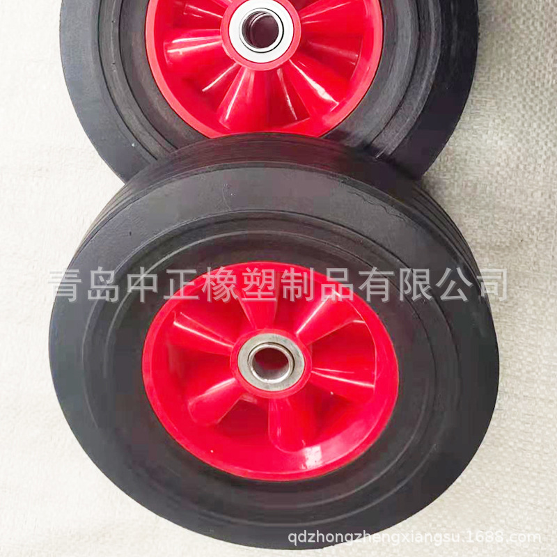 厂家直供生产 10寸胶粉轮 手推车用轮子 加工制作