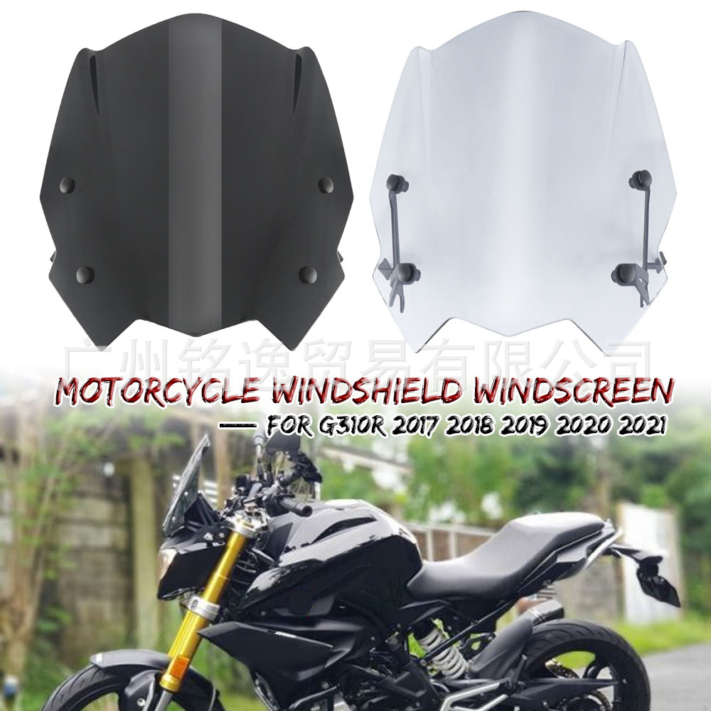 Suitable for Bmw G310R 2017-2021 Front Windshield Modified Windscreen Fairing Accessories