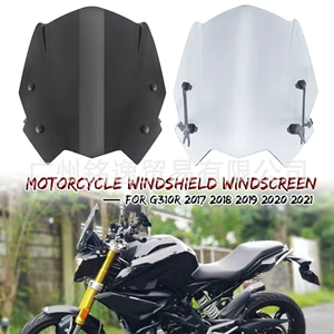 Bmw G310R 2017-2021 üçün modifikasiya edilmiş ön külək şüşəsi aksesuarları