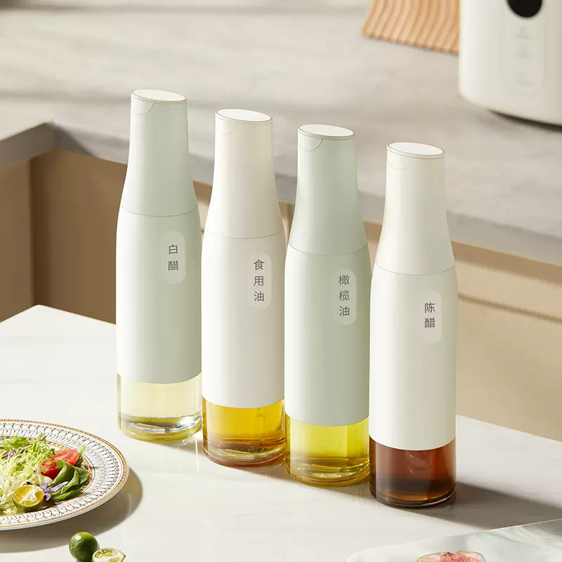 重力油壶自动开合防漏玻璃油瓶厨房家用罐壶调料瓶油醋控油装油瓶