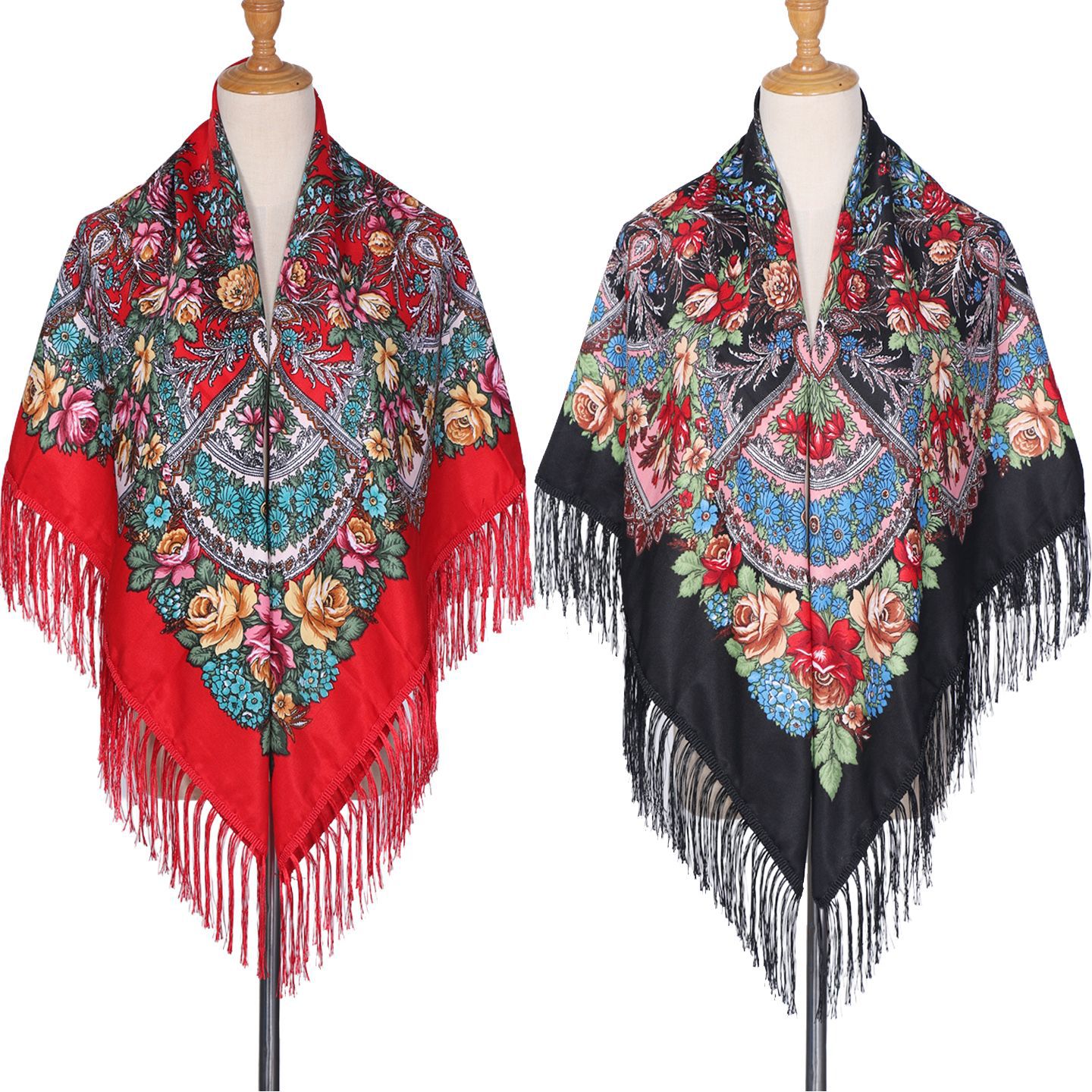 scarf with tassels from Yunnan province