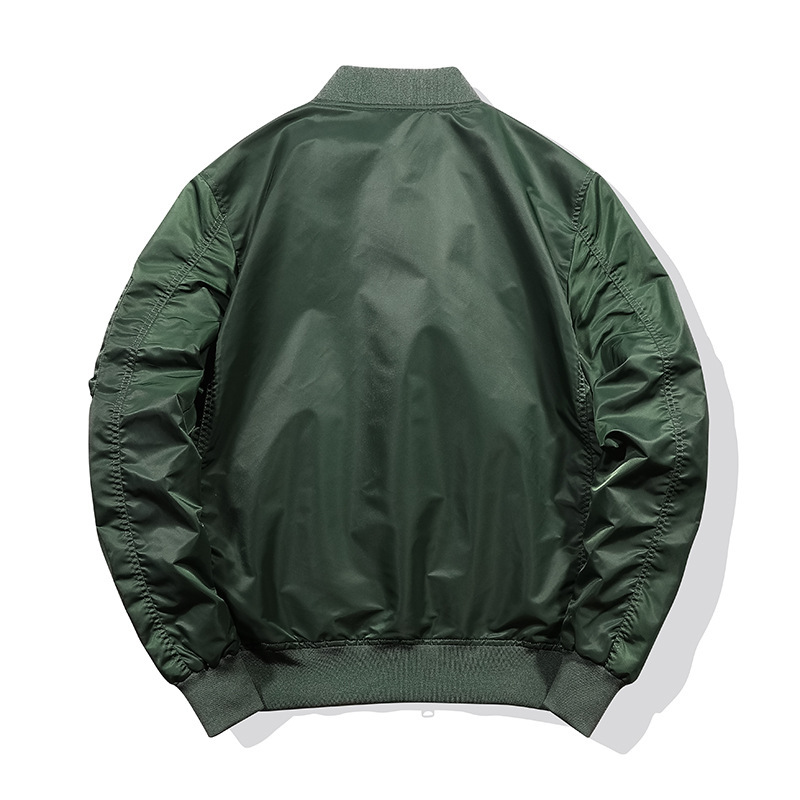 Air MA1 pilot mænds plus size løs afslappet baseball efterårsjakke_voghion.com