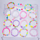 New children's bracelet fashion Joker girl bracelet handmade beaded color bracelet factory direct sales