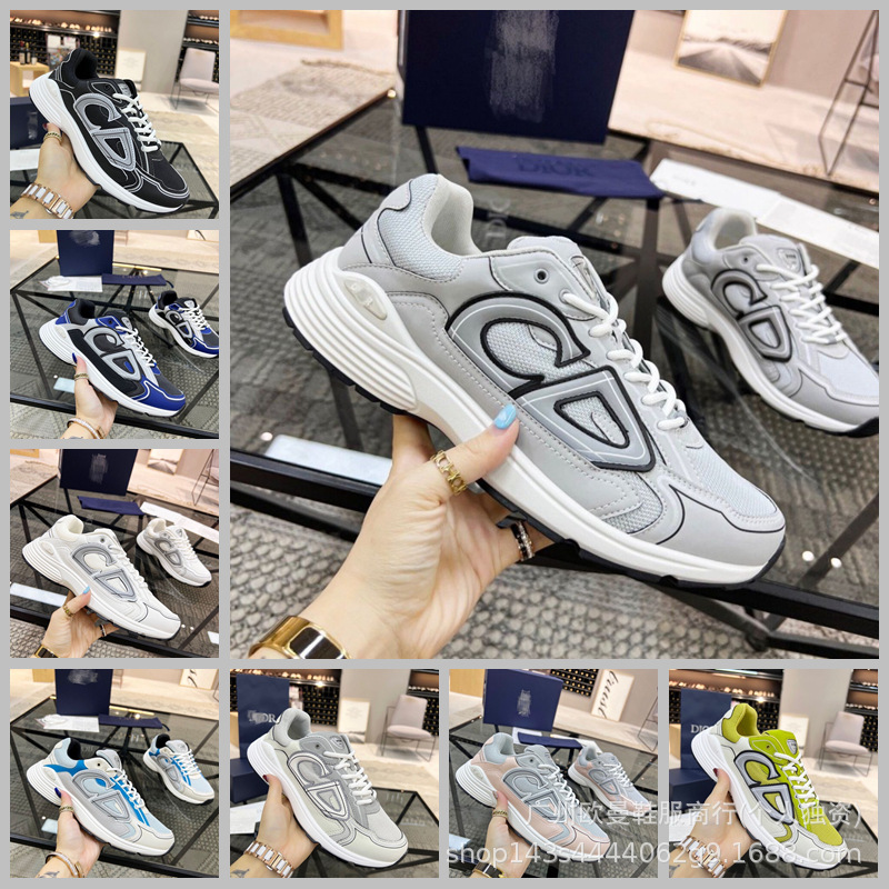 莆田男鞋欧洲站新款CD纯原B30跑步鞋shoes轻便休闲运动鞋男款鞋子