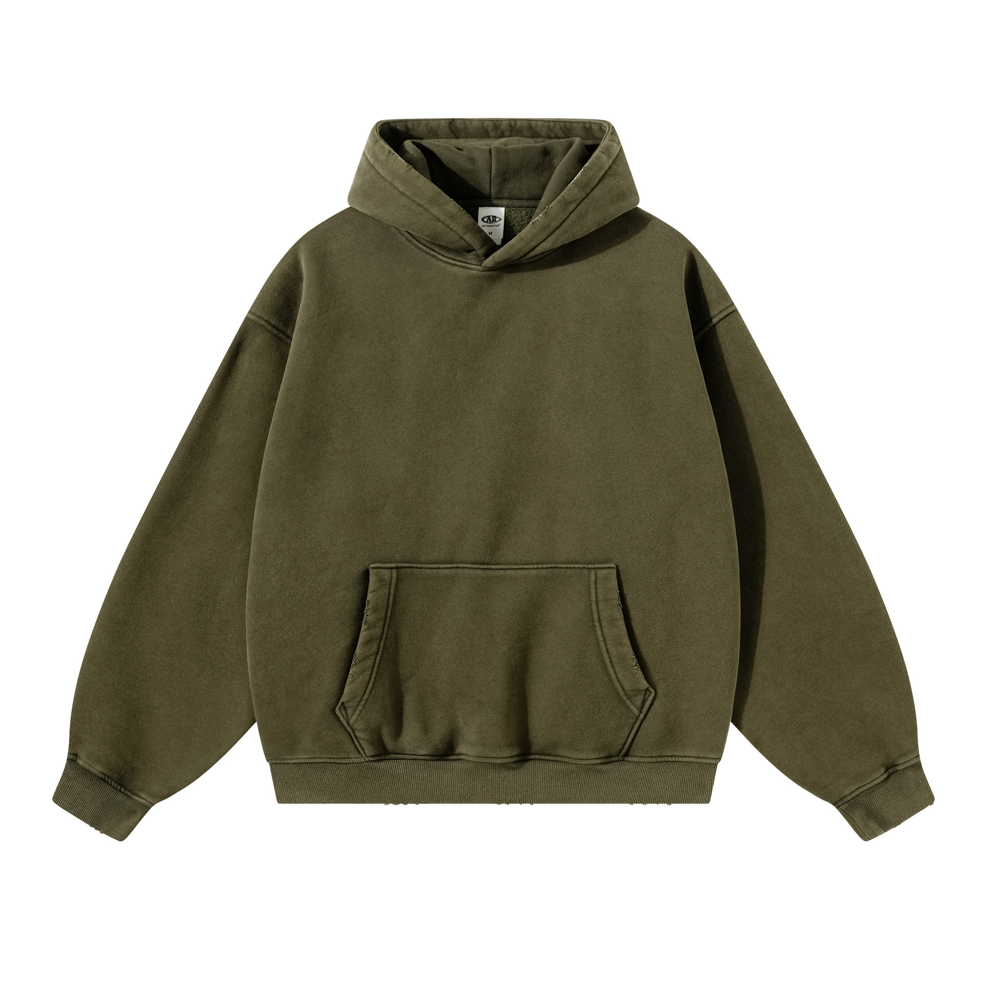 Transfronterizos de gran tamaño americano retro hombre suéter pesado chaqueta suelta Europa y América hombre sudadera con capuchón hombre