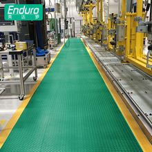 英達羅 工廠車間PVC走道地膠防靜電地墊工業過道膠墊耐磨防滑腳墊