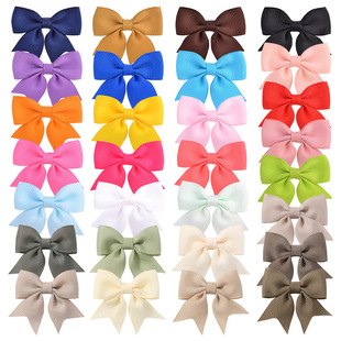 Amazon Explosions Children's Dovetail Bow Hairpin Hair Accessories Cute Joker European and American Girls Daily Hairpin 323