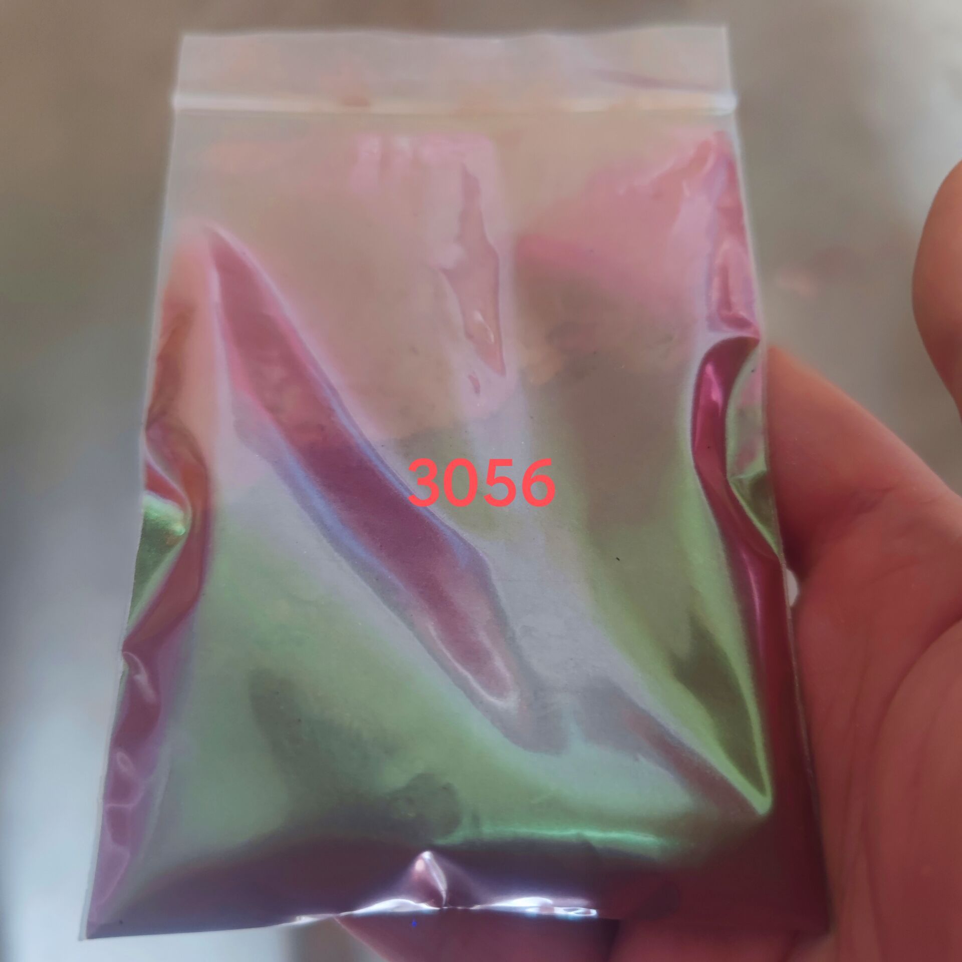 新品细粒径多彩变色龙珠光粉 滴胶喷涂水彩火漆蜡用变色龙粉 10g