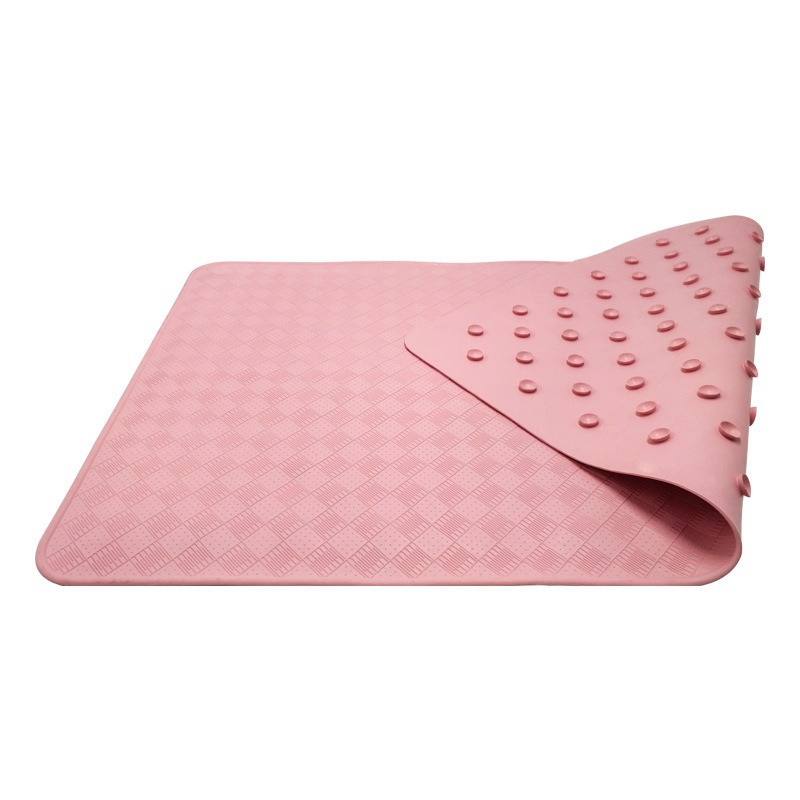 Alfombra de piso de goma antideslizante de baño directo de fábrica estilo moderno minimalista geométrico cuadrado estera de la puerta del hogar