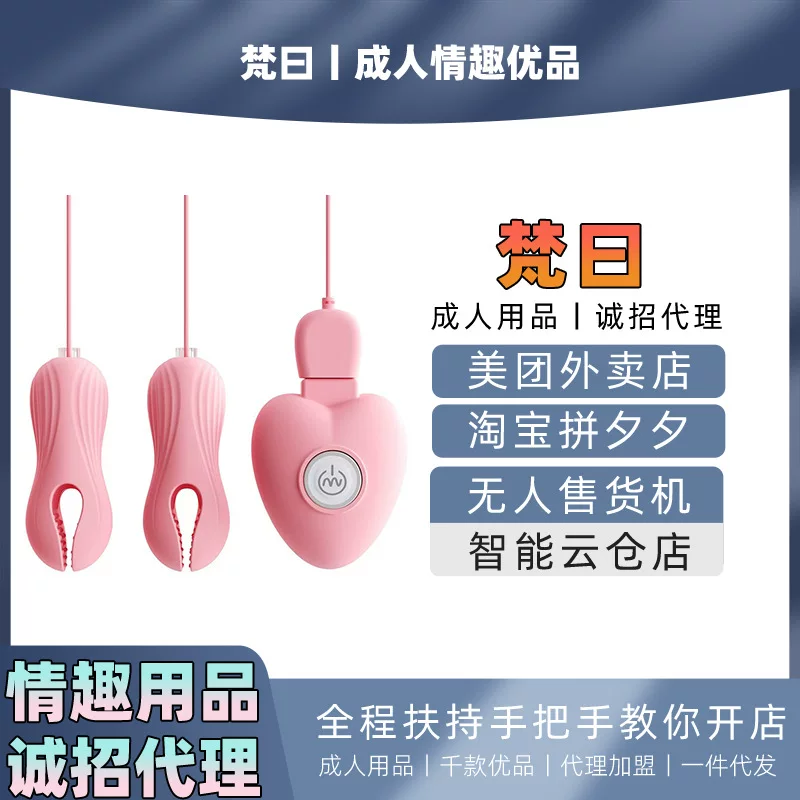 谜姬 Xinyue зажим для груди с USB и дистанционным управлением, стимулятор сосков, игрушка для взрослых для женской стимуляции