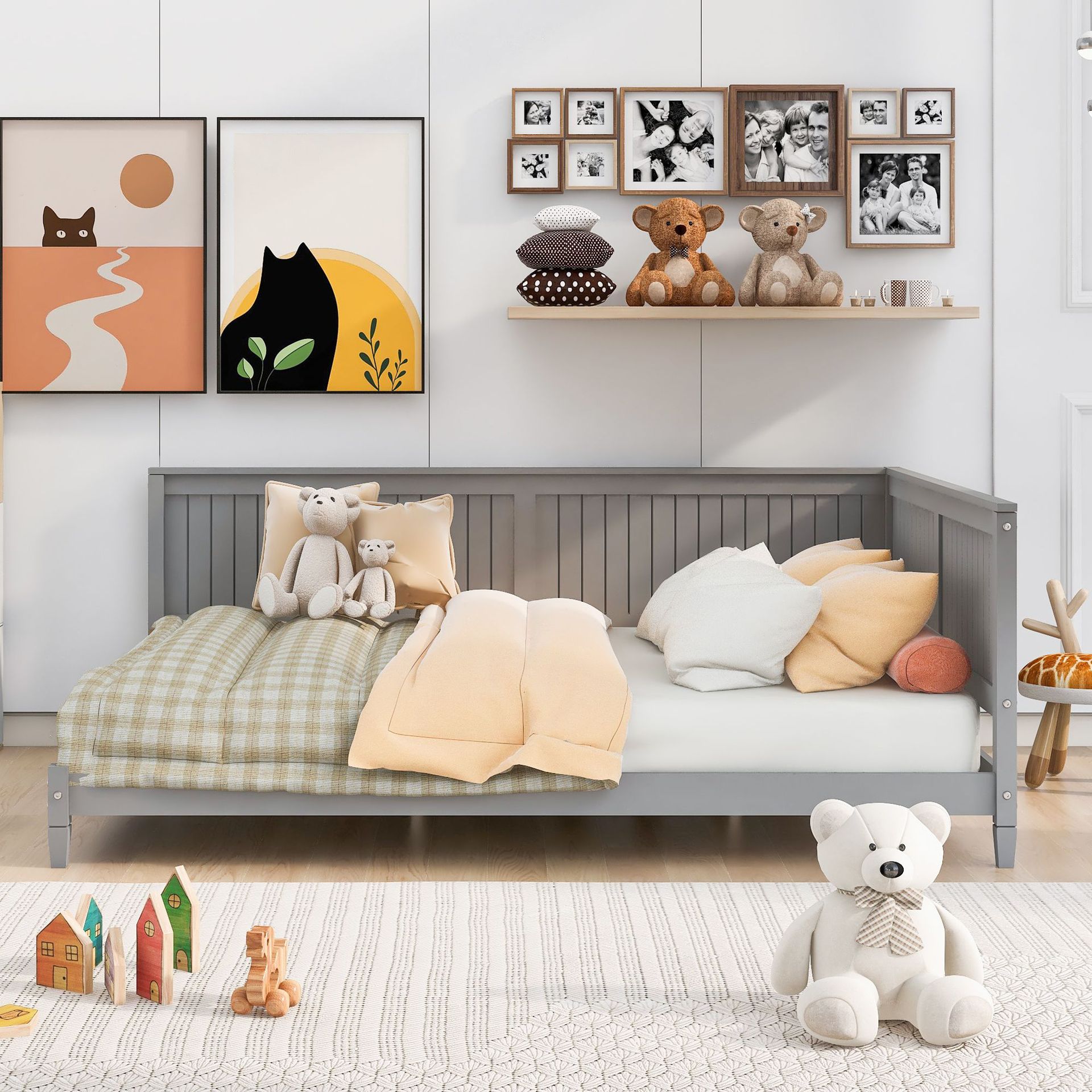 Moderno sofá de tela minimalista pequeño tipo de casa doble minimalista lujoso látex triple sala de estar combinación multifuncional