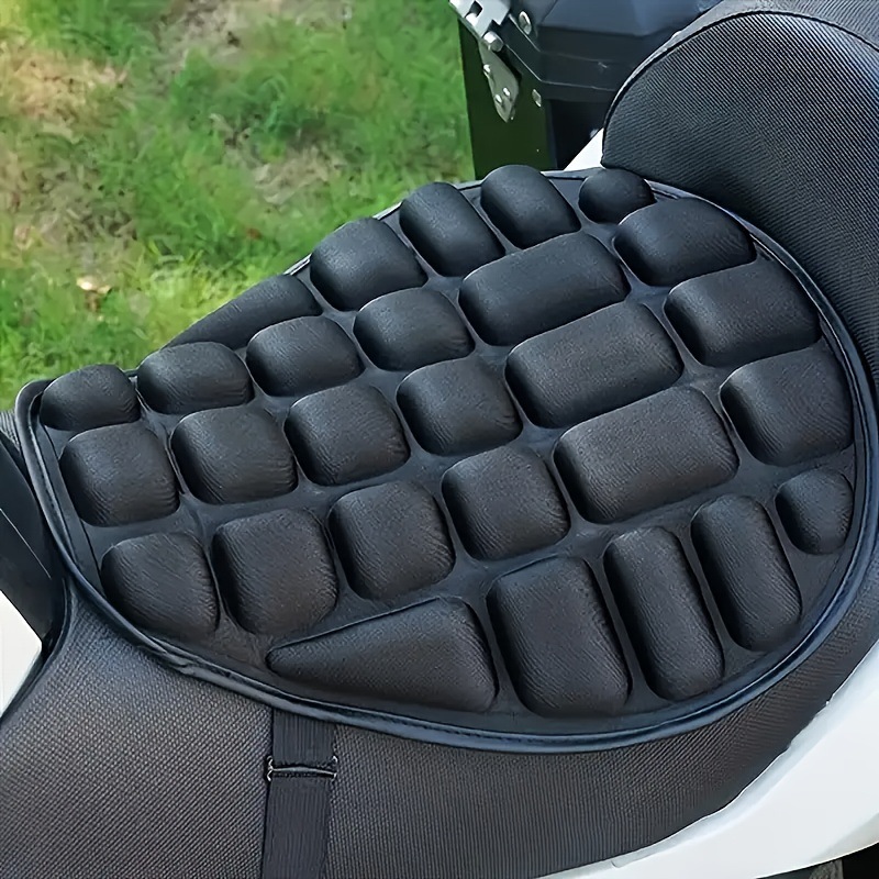 Cojín de asiento de motocicleta amortiguador ventilado amortiguador ventilado universal resistente a altas temperaturas para vehículo eléctrico