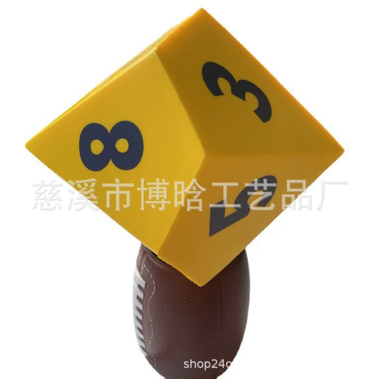 Полиуретановые игральные кости, игрушка, десятигранник