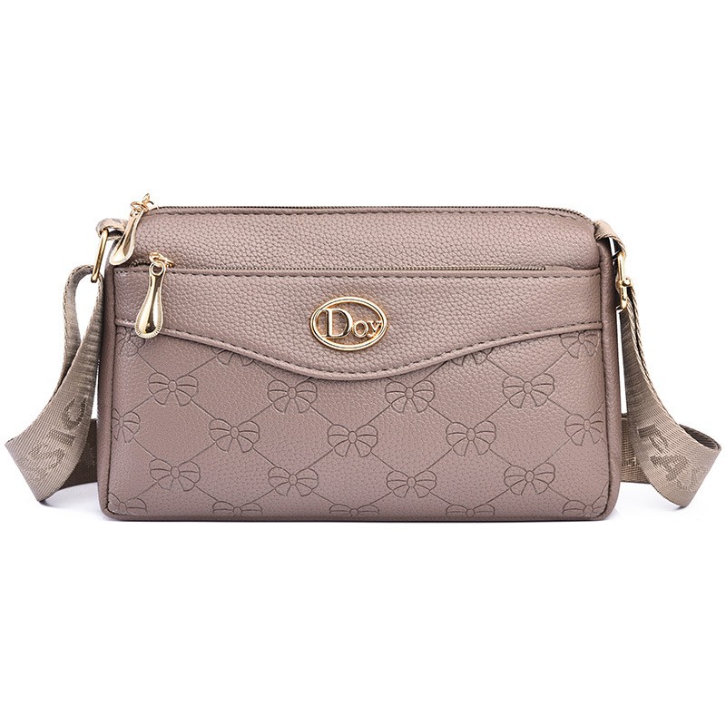 Bolsos de mujer de venta caliente transfronterizos Bolsos de mensajero de mujer rentables Bolsos de madre de mediana edad de un solo hombro de moda de cara suave