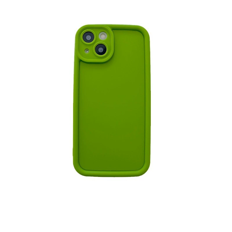 Силиконовый чехол Apple, совместимый с iPhone 14 Pro, матовый чехол, защитный, 15 Pro Max, защита от падений