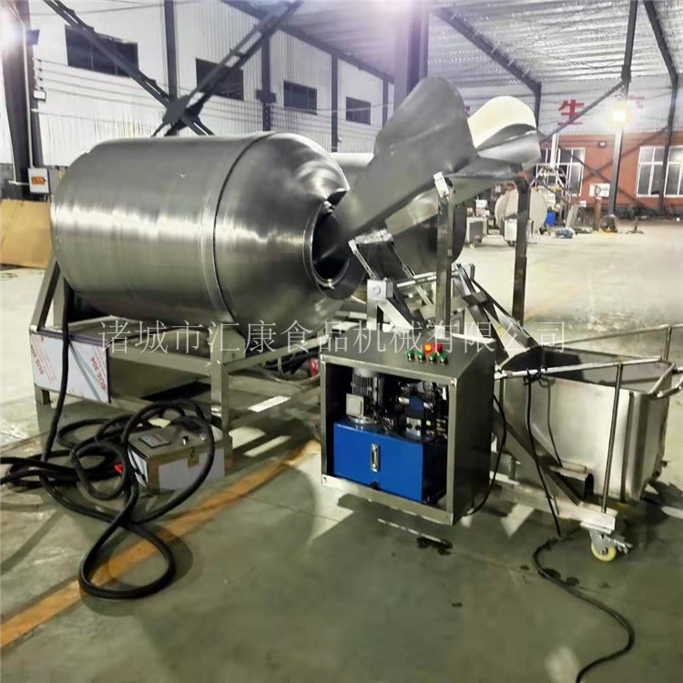 真空 肉制品腌制设备 鸡鸭肉串拌料滚揉机 汇康厂家自营型号可定