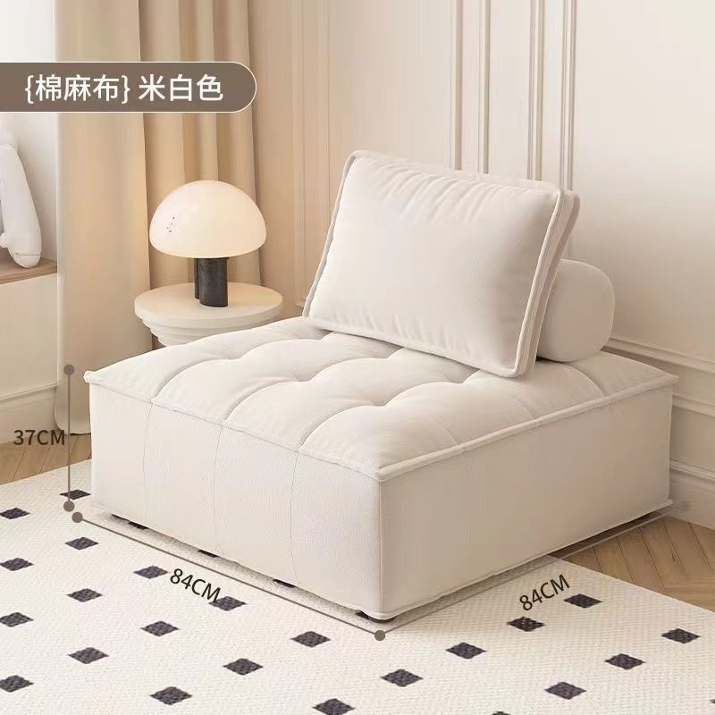 베이직 오프화이트 면과 린넨 60*60*34 백 없음