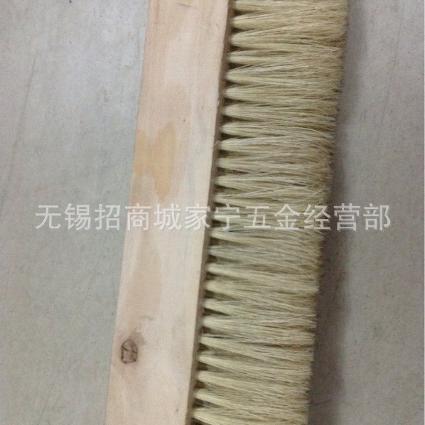 工业刷各种猪毛条刷  木板猪毛刷条刷刷子