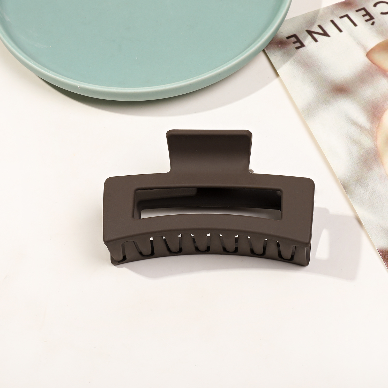 8.5cm 사각 프로스트 다크 커피#7