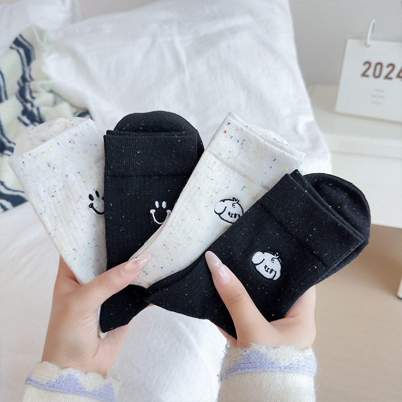 Medias de verano delgadas ideas de medias de algodón medias