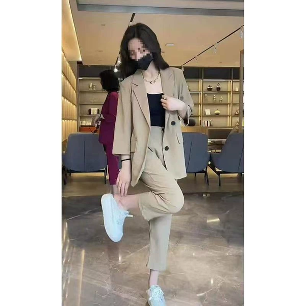 Khaki trousers