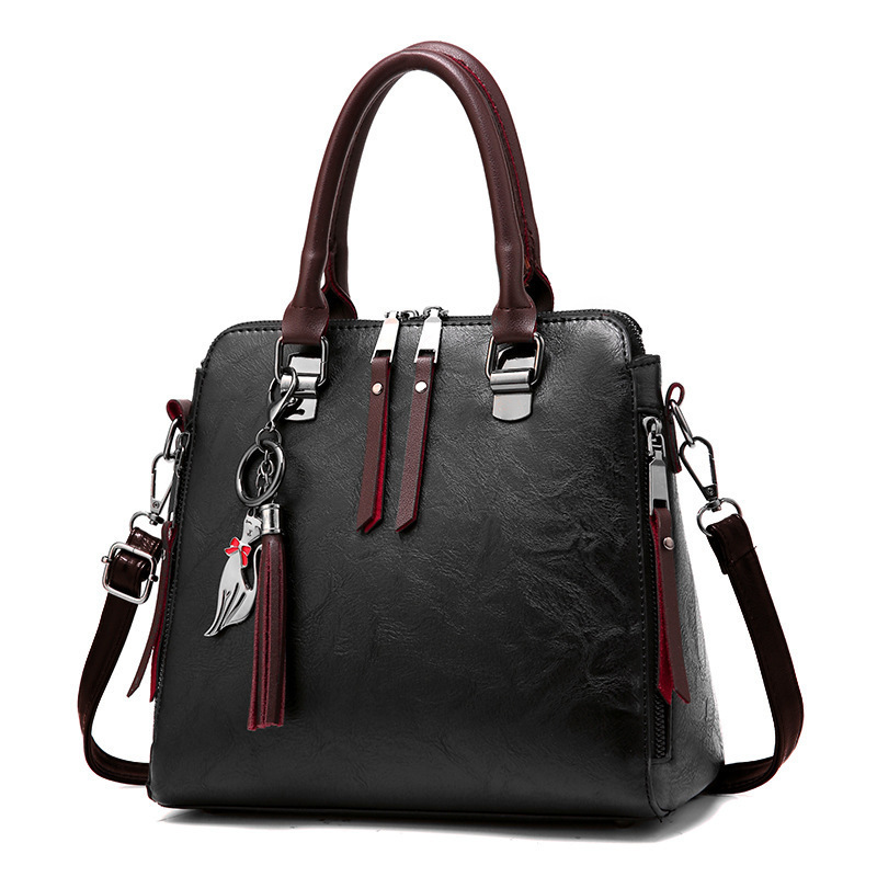 On behalf of the hair cross-border foreign trade bag 2022 new vintage handbag women's bag shoulder messenger bag Taizhou fashion pu leather