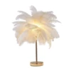 Welfare white table lamp