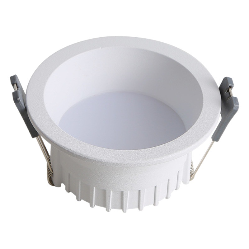 Luminaria empotrada Daguan Garden de borde estrecho para uso doméstico, antideslumbrante, sin luz principal, iluminación de techo para sala de estar y pasillo 585L.