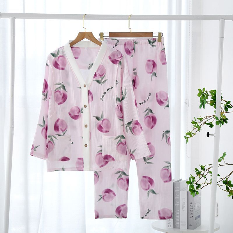 브이넥-링클천-빅피치-퍼플