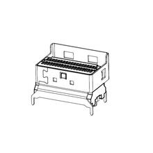 Amphenol����ŵLP SlimSAS 4X V/T Type  ������(U10-E038-240T)