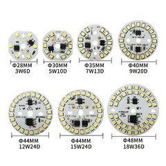 LEDリニア光源板無駆動円形高圧220v定電流ランプ板電球モジュールSKD
