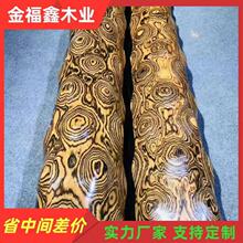 墨西哥黄金檀木进口 虎斑檀原木 黄金檀方料现货供应