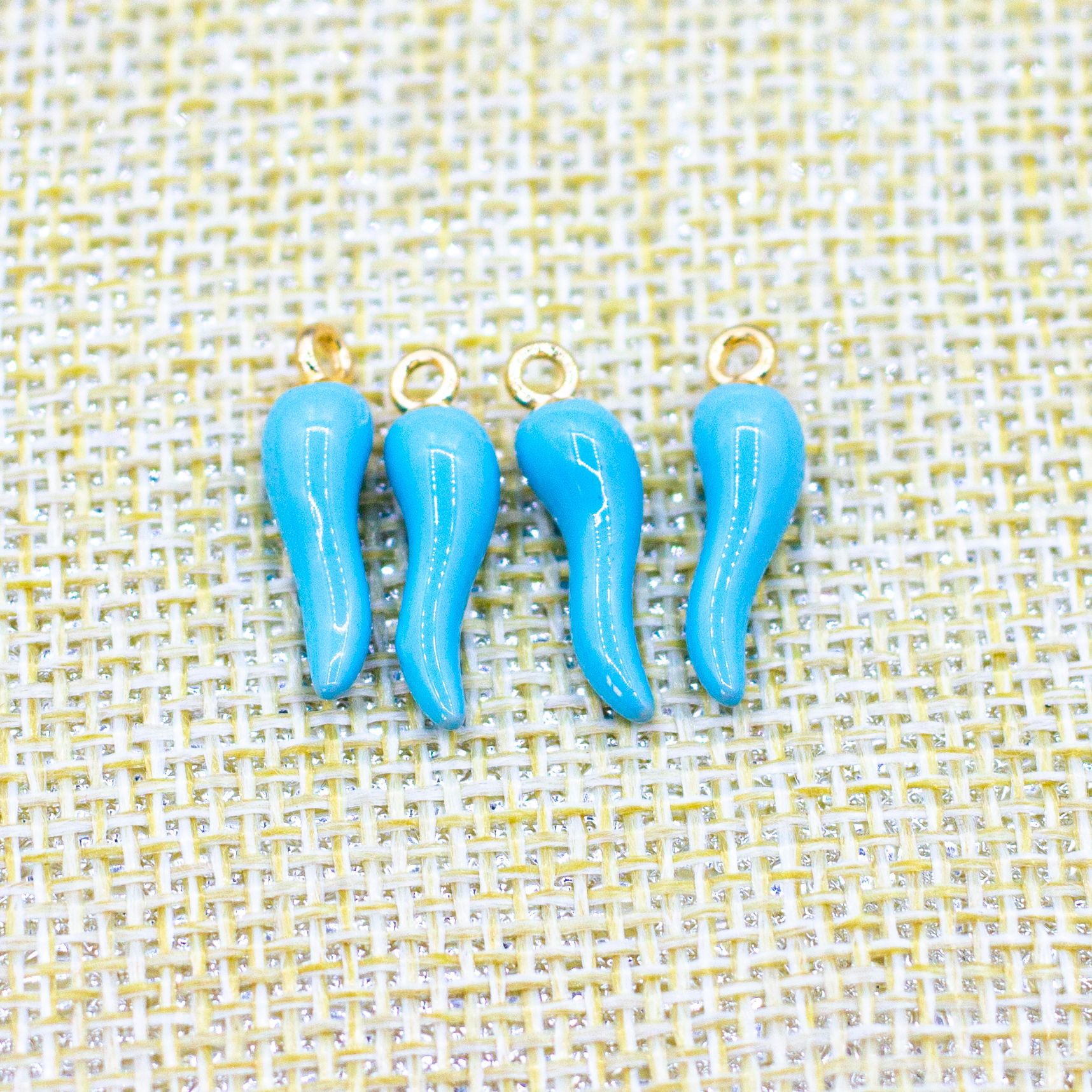 Accesorios de la joyería hecha a mano DIY aleación goteo pimienta 10 unids/pack casera pendientes colgante