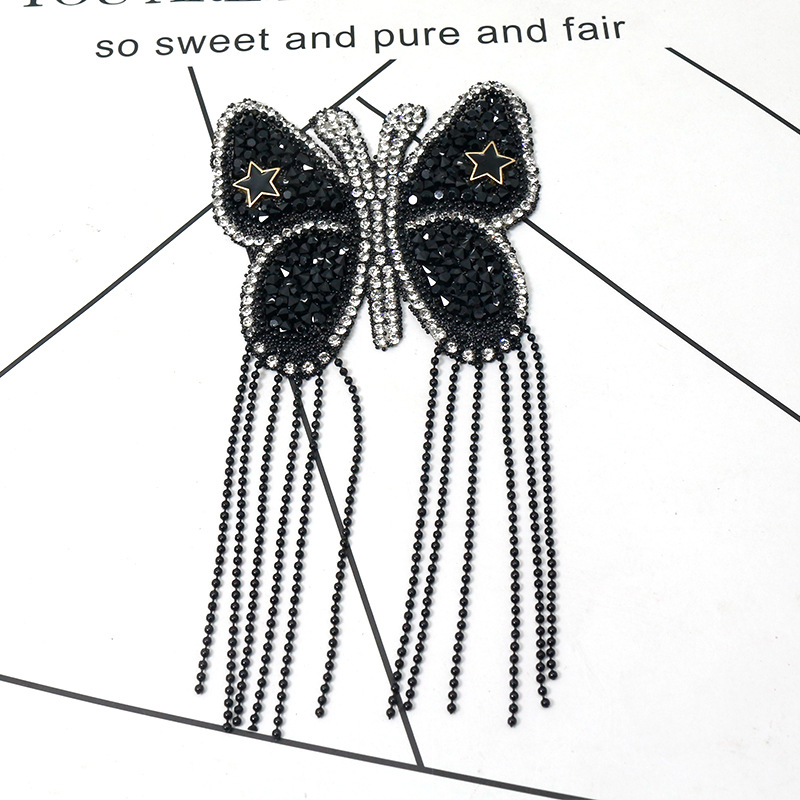 나비 블랙 (6.5*12.5)