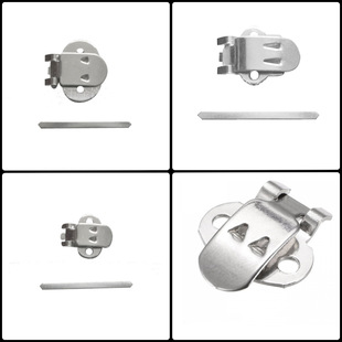 Source manufacturers exported to Japan square shoe buckle stainless steel shoe buckle clothing accessories button shoe buckle