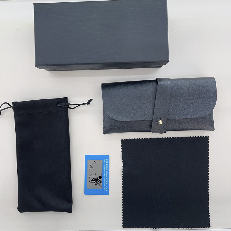 Outer Packaging, Glasses Case, Cloth Bag, Glasses Cloth, Polarized Light Test Card, Multifunctional Screw Storage, Zipper, Portable