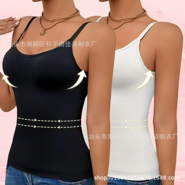 Foreign Trade Xiyin Long Camisole Vest with Chest Pad Beautiful Back Modal One-piece Tube Top Wrap Chest Basing Cross-border
