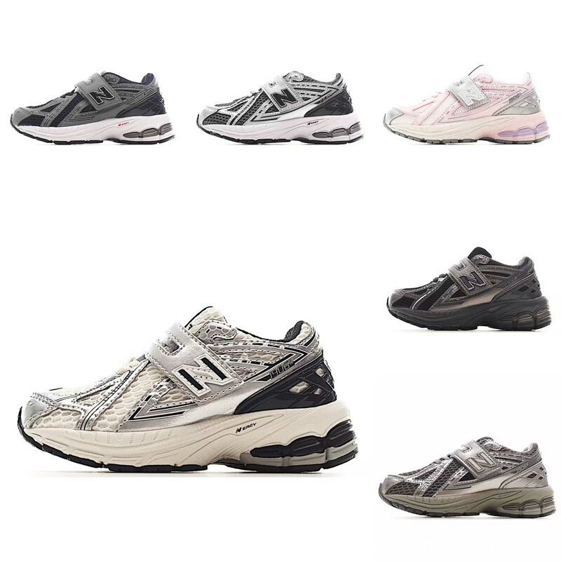 Putian Shoes Nb1906 Velcro Kidsren's Low-Cut Running Shoes, Non-Slip, Wear-Resistant, Comfortable and Non-Abrasive Casual Sports Shoes