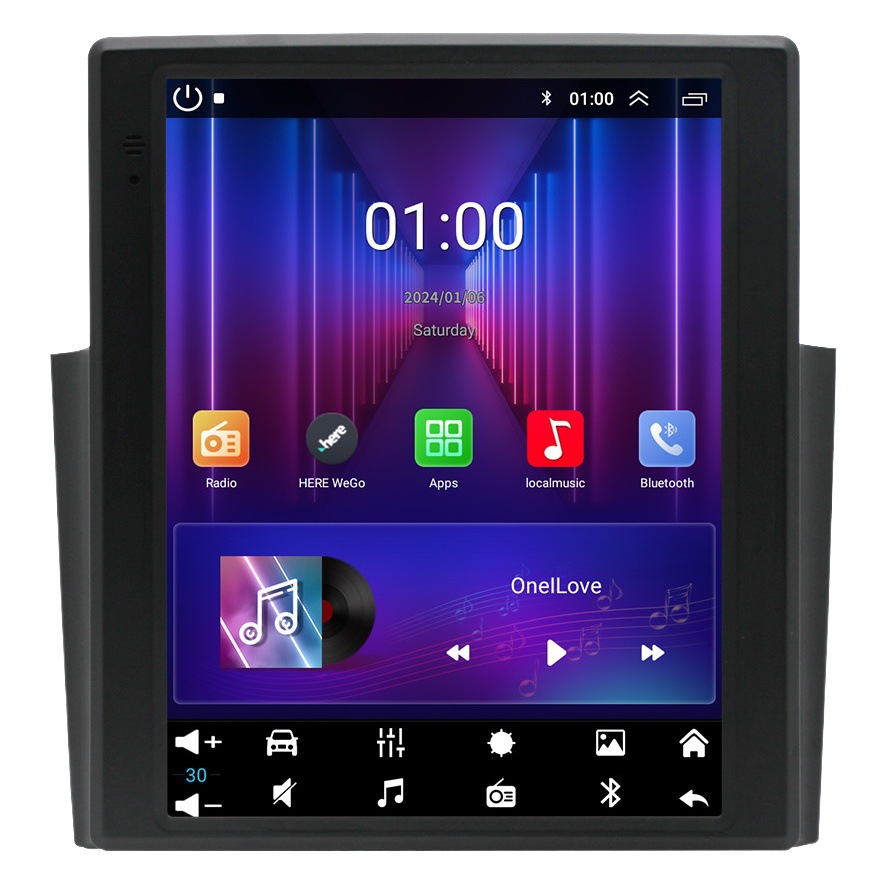 Transfronterizo para 15-19 Fiat Duobao Car Android Navegación de pantalla grande Reproductor GPS todo en uno