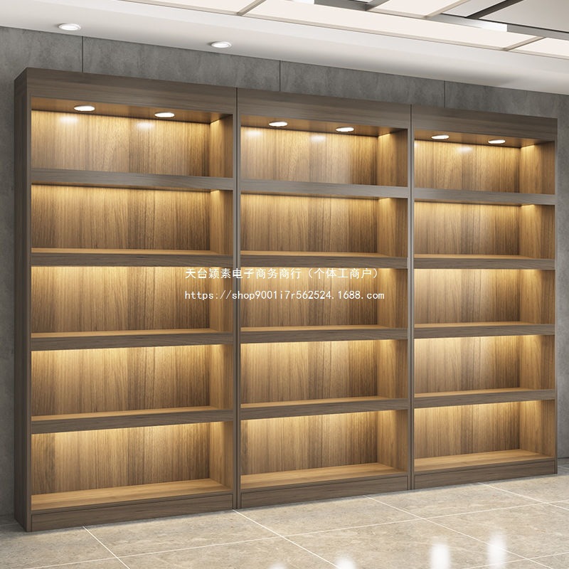 饭店酒柜靠墙商用组合超市客厅简约货架多层置物架展柜红酒柜白酒