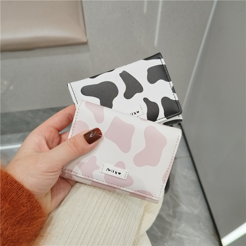 67g Weight Hidden Buckle Closure Type Small Wallets Bags Type 1 Piece Quantity Daily Occasion Pu Leather Material Animal, Cartoon Pattern All Seasons Season Women's Gender Cute Style Square Shape Women's Animal Cartoon Pu Leather Hidden Buckle Small Wallets 12