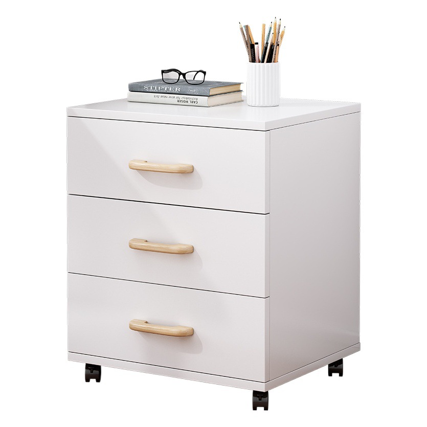 Debajo del escritorio Gabinete DE LA OFICINA Armario de madera Gabinete lateral con cerradura Gabinete de la impresora Gabinete del cajón Gabinete bajo