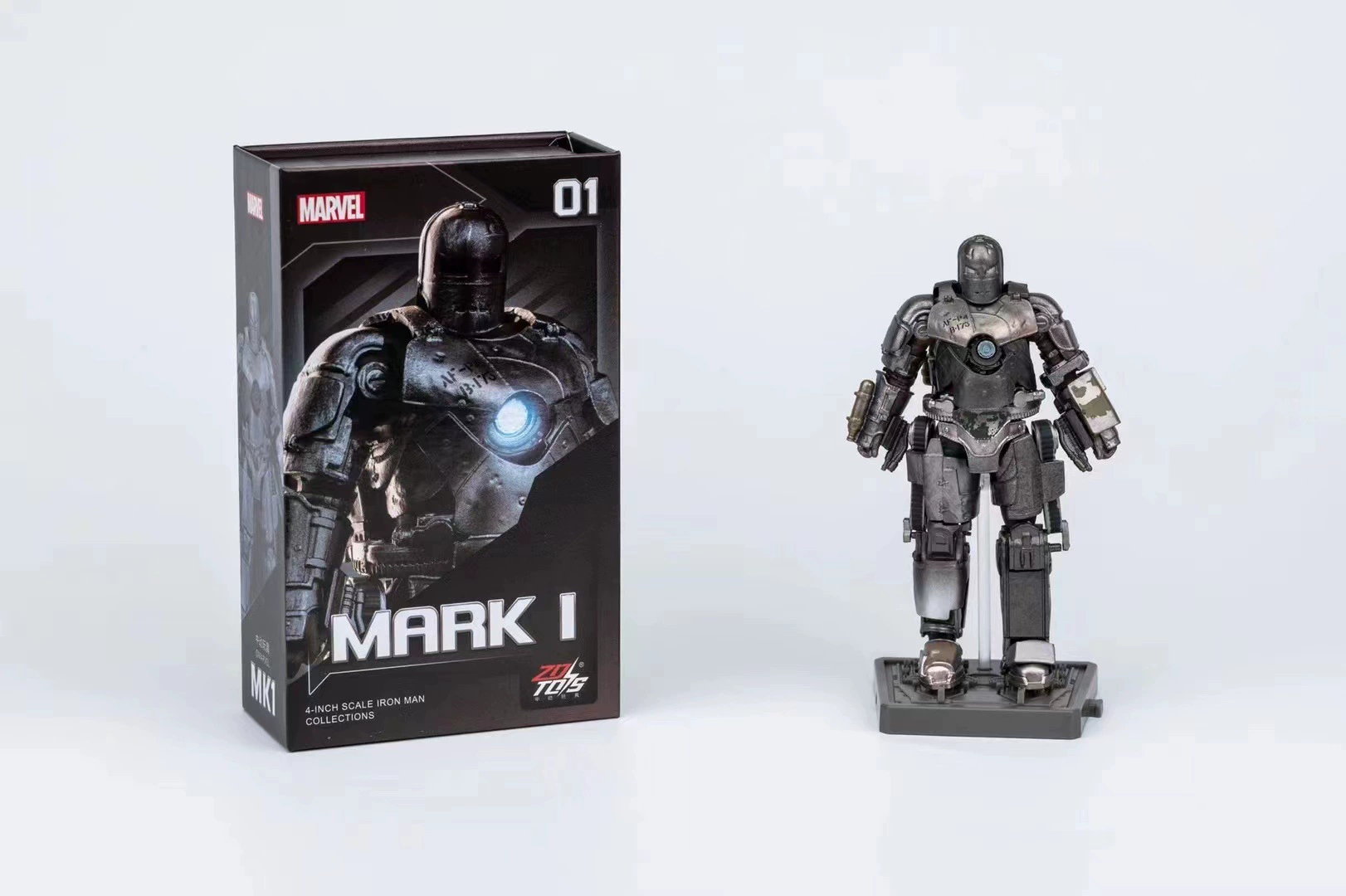 Minifigure (Marvel) MK85 Iron Man, 4-inch articulated collectible, multiple versions