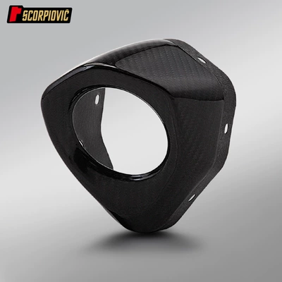 Motorcycle exhaust pipe large hexagonal tailpipe exhaust