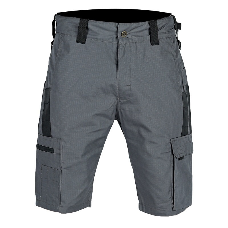 Cross-Border New Tactical Elastic Waist Shorts for Men, Outdoor Camouflage Three-Quarter Pants, Summer Wear-Resistant Breathable Work Shorts