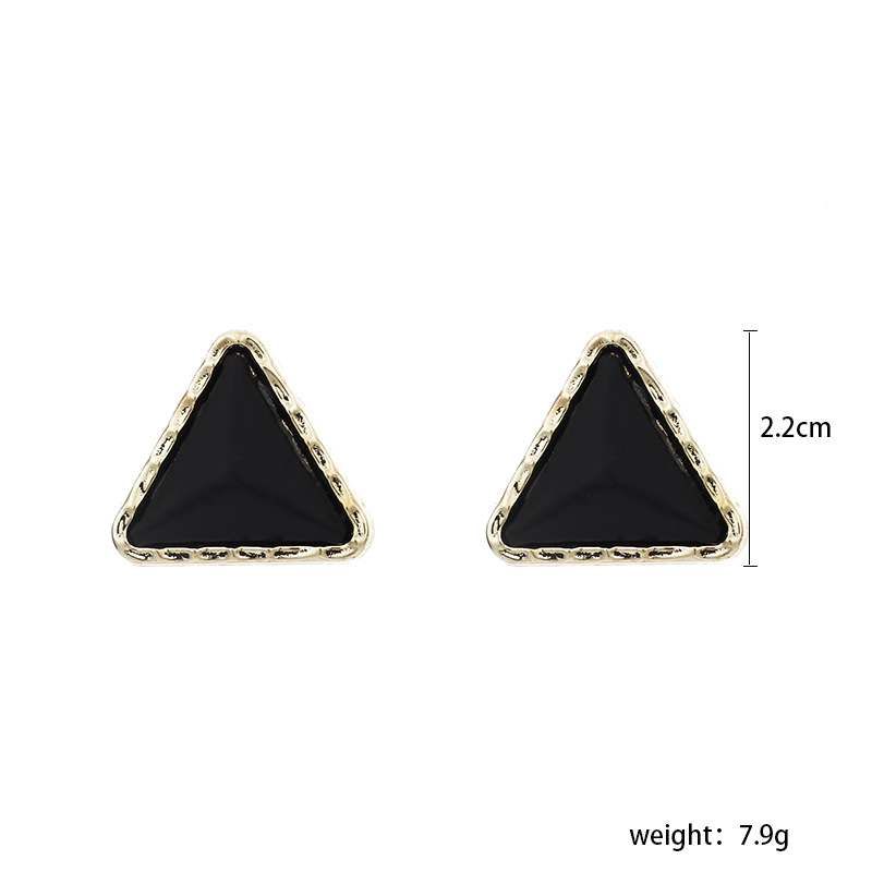 Fashion Triangle Star Earrings display picture 1