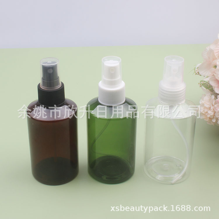 150ml斜肩喷雾瓶香水瓶按压喷瓶150ml浇花瓶酒精喷雾瓶药液小喷壶